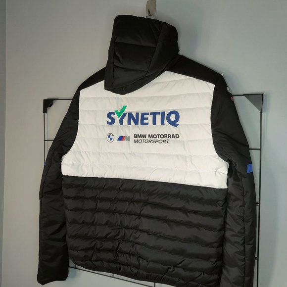 BMW Motorsport Down Puffer Jacket Official Merchandise Size M Medium New - Picture 3 of 6